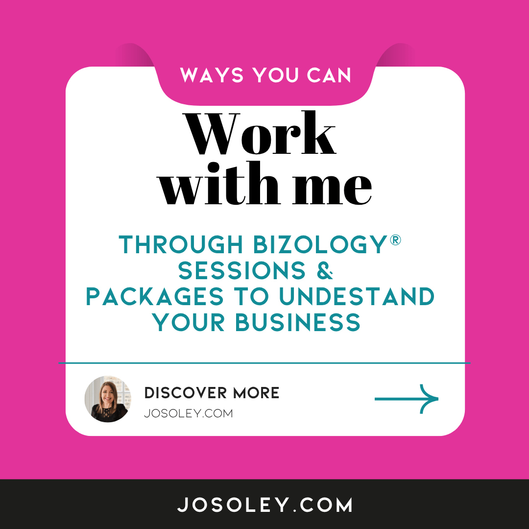 Work with Jo Soley Sessions